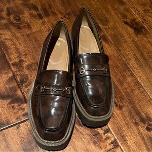 Sam Edelman Laurs Lug Sole Loafer in Tortise